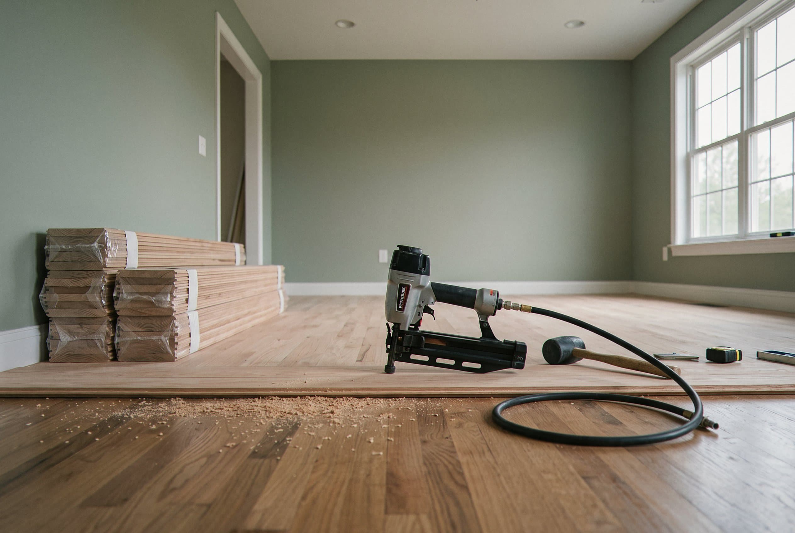 Sanding fresh drywall smooth for painting